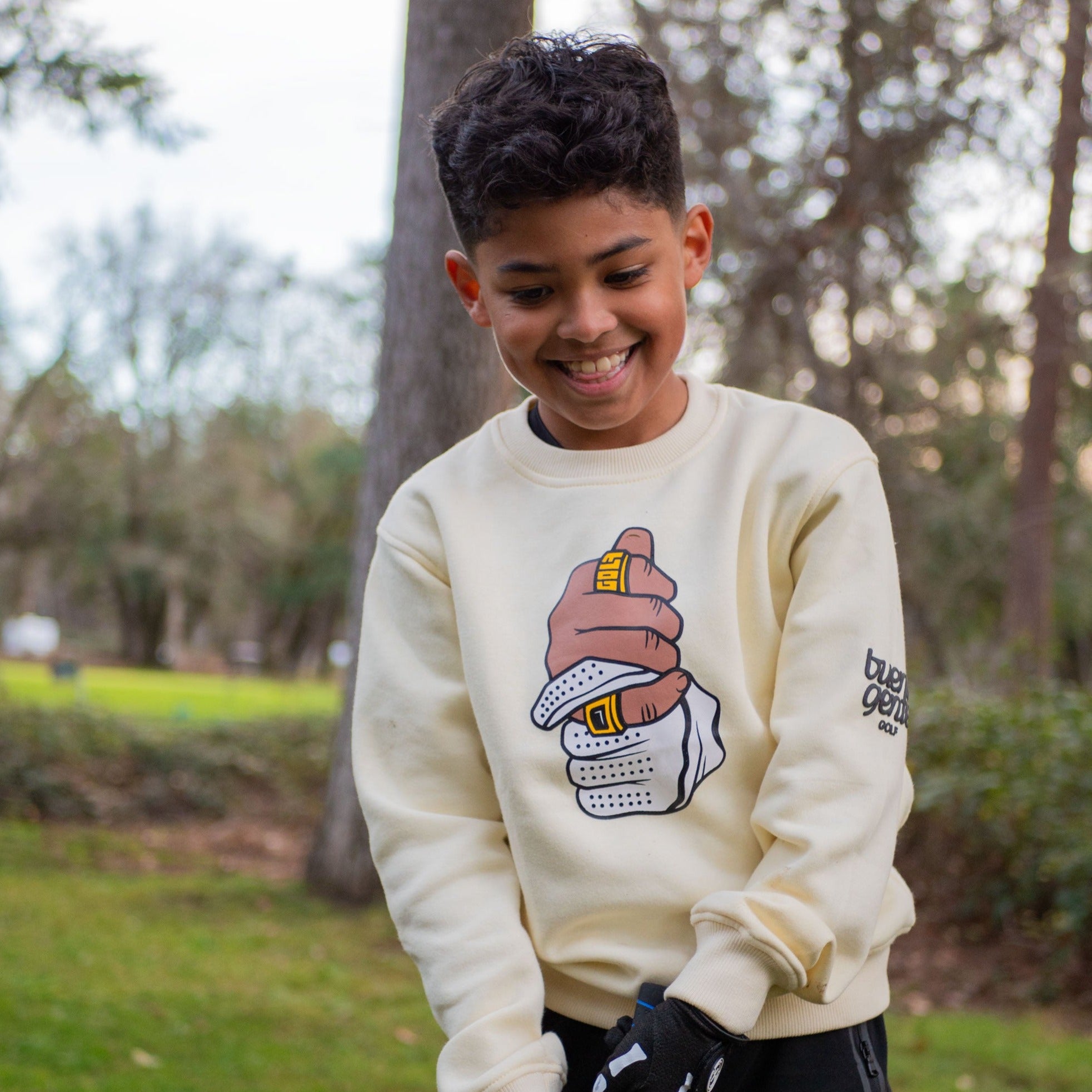 Grip Flan Youth Sweatshirt – Buena Gente Golf