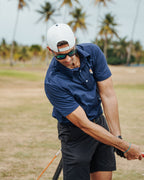 Guayabera Golf Polo - Azul
