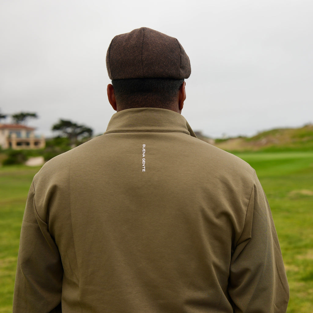 Quarter Zip - Olivo