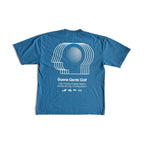 United golf tee in Aqua