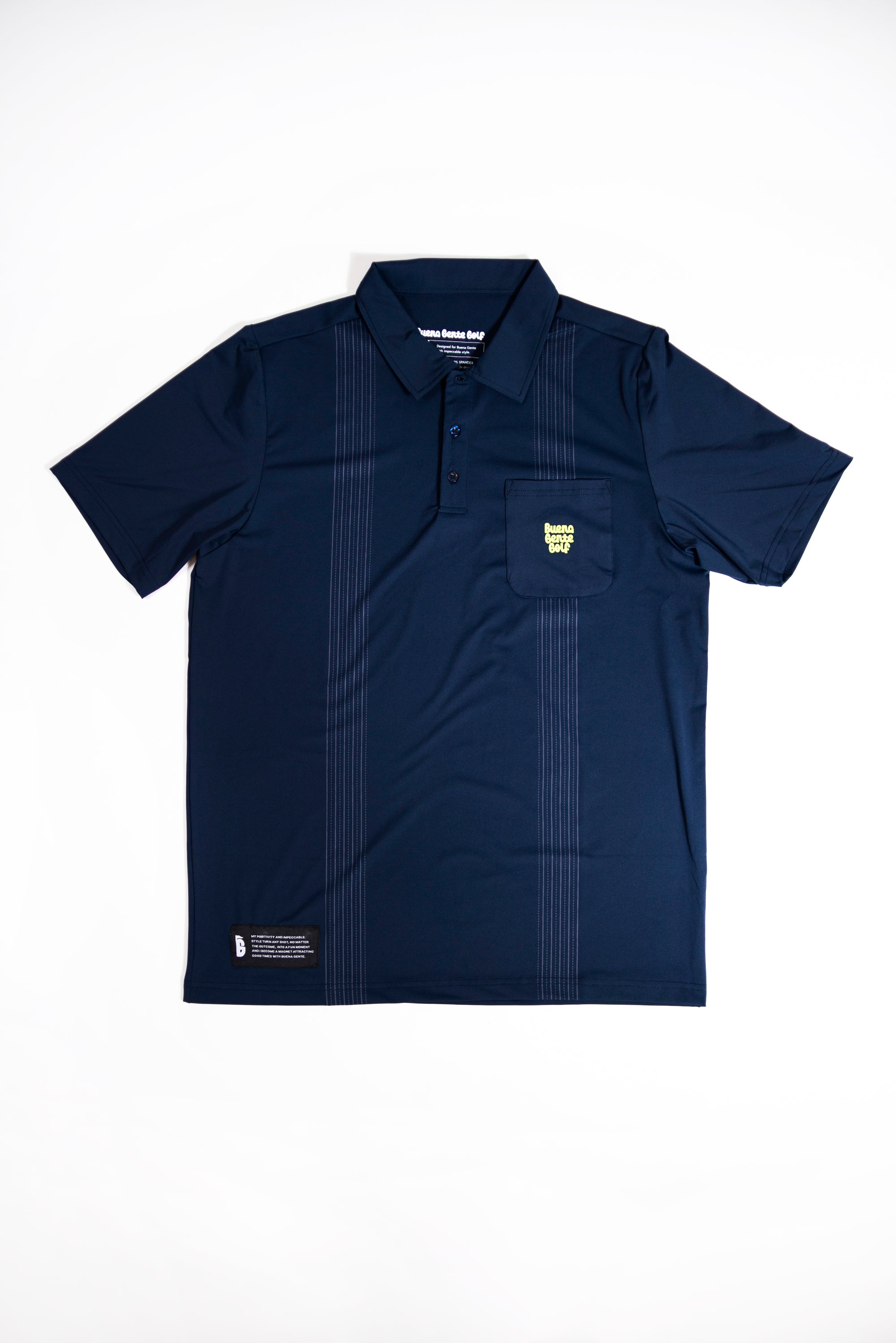 Guayabera Golf Polo - Azul