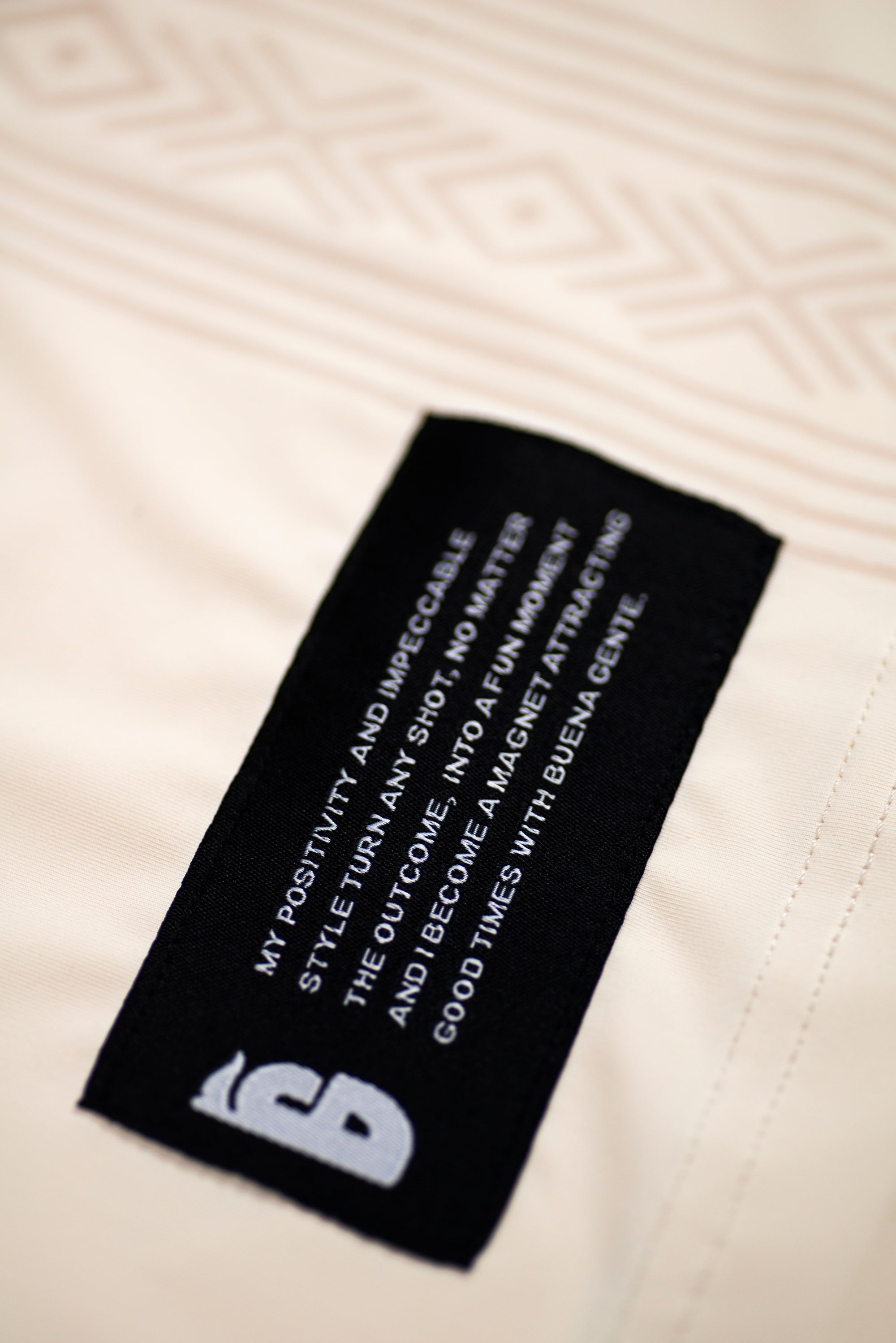 Guayabera Golf Polo - Crema