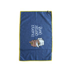 Golf Can microfiber golf towel, back view